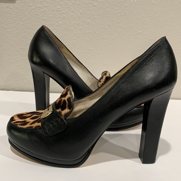 MICHAEL KORS Tierlyn Platform Heels Sz 9 1/2M - Picture 6 of 8